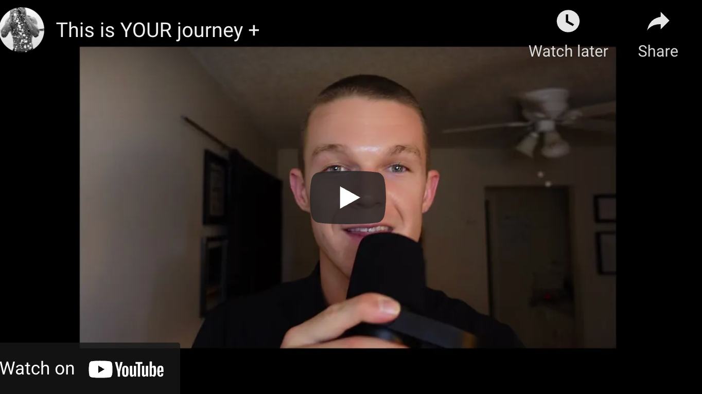 This is YOUR journey +